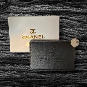 Black Card Holder Mirror - New In Box Bridsemaid Stocking Stuffer Gift